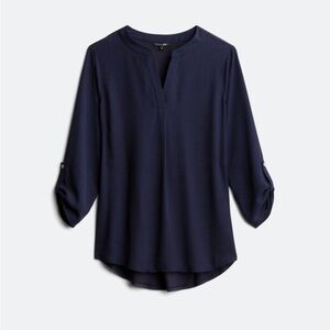 NWT *Stitch Fix* Papermoon Clorise Mixed Material Blouse